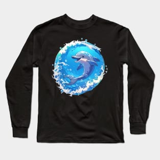 dolphin Long Sleeve T-Shirt